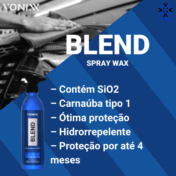Blend Spray Cera De Carnaúba e Sílica 500ml - Imagem 2